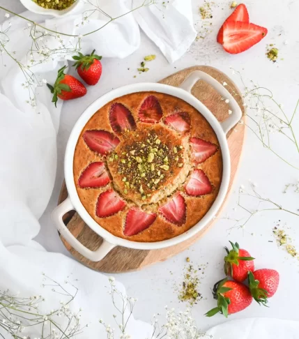 Пандишпанов кекс без захар и без глутен в Air-Fryer